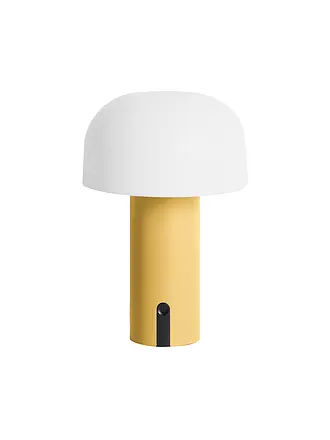 LEITMOTIV | LED Tischlampe LUCA Faded Pink | gelb